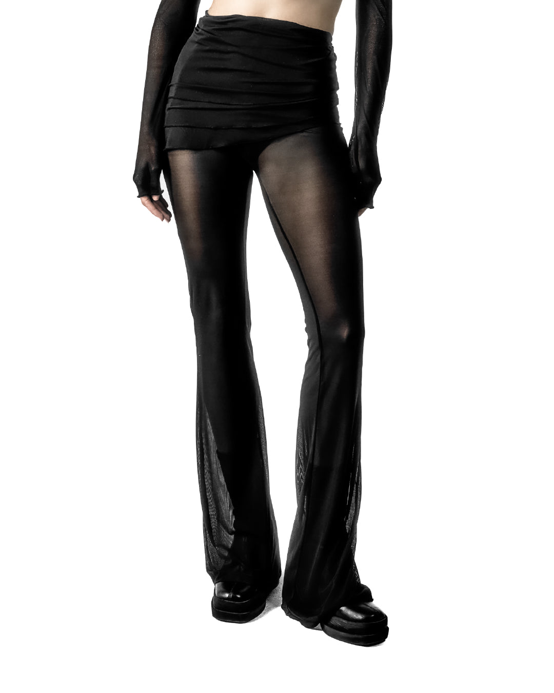 CROSS CUT TULLE