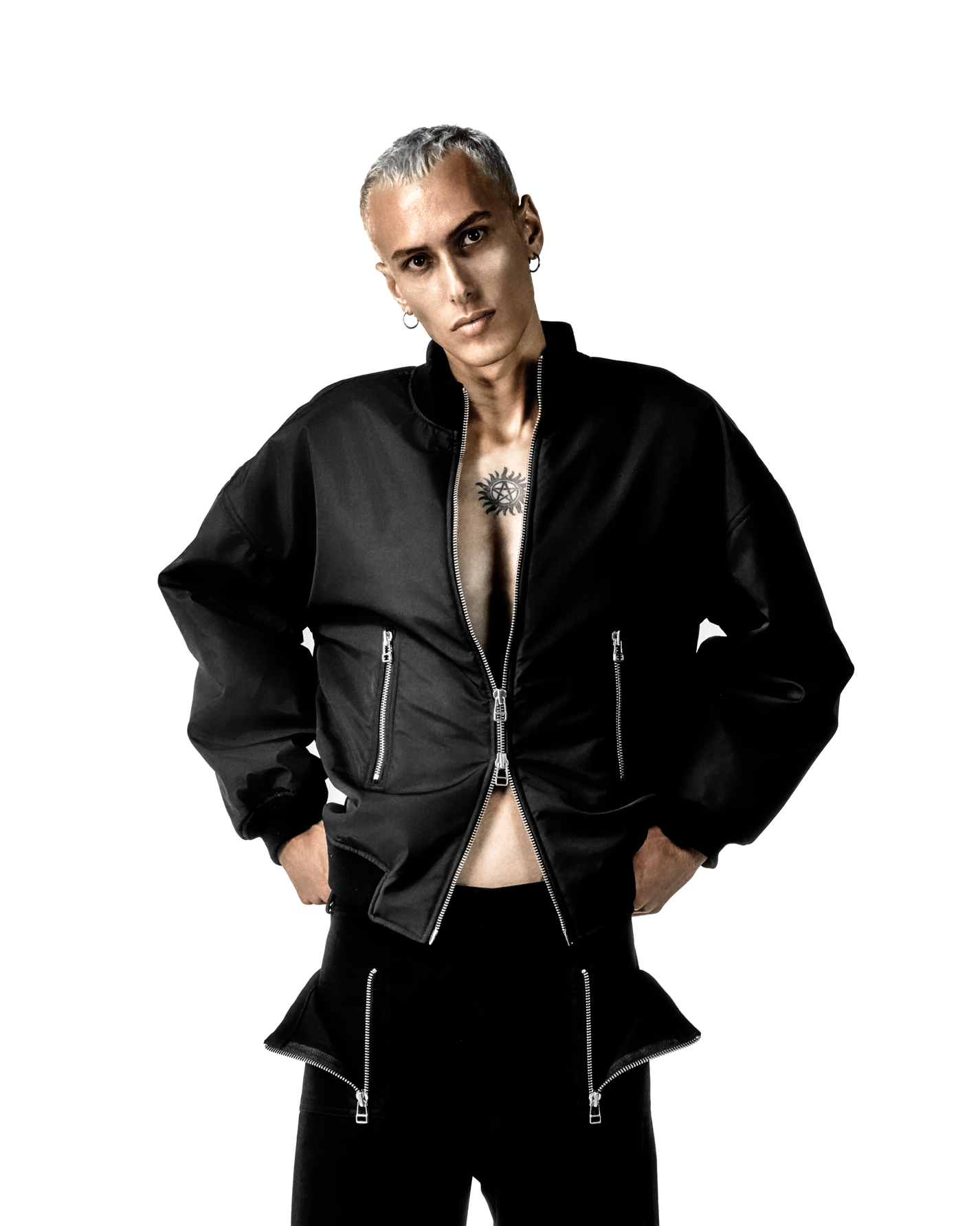 DARK TYPE BOMBER JACKET