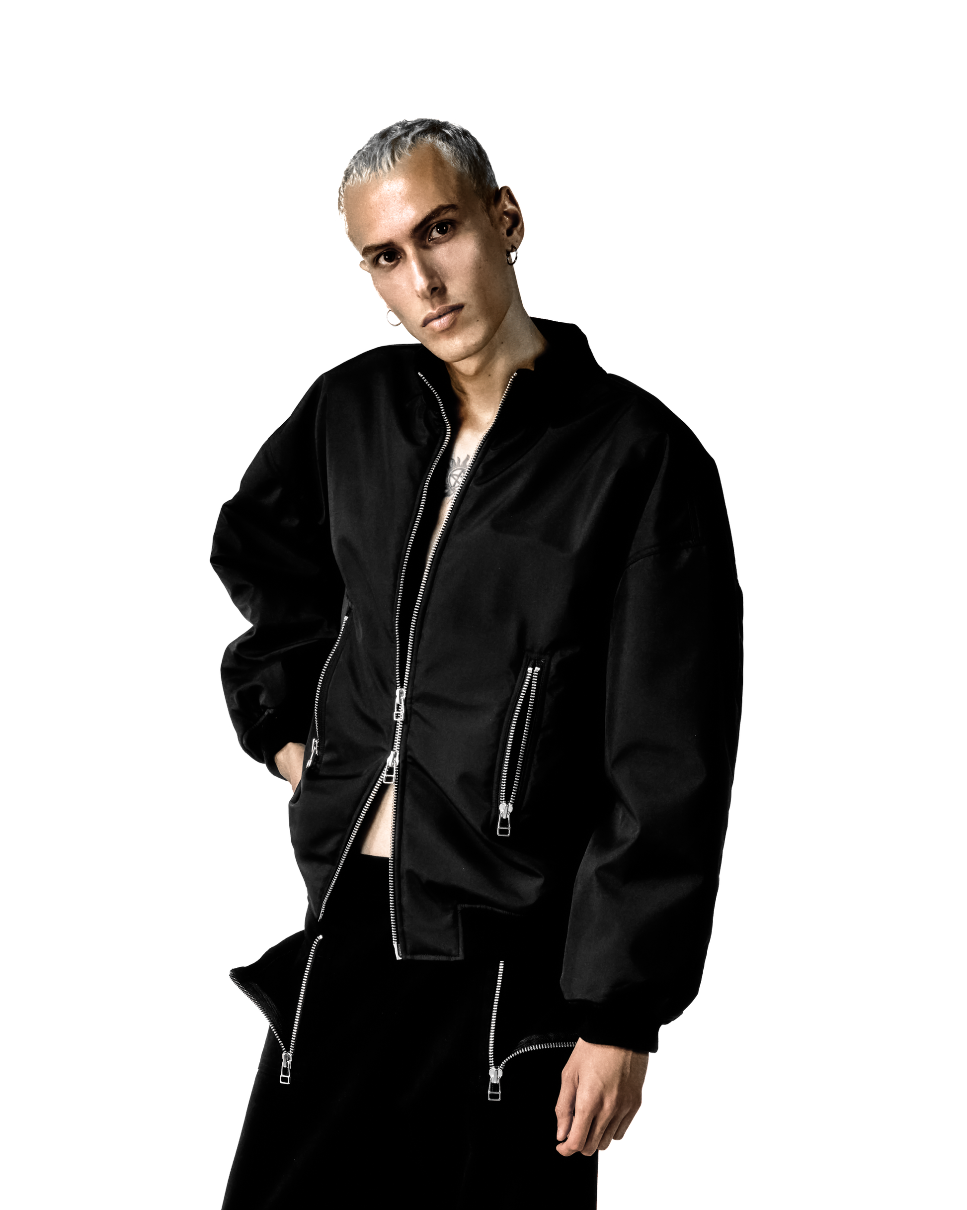 DARK TYPE BOMBER JACKET