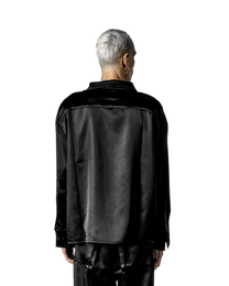 LOOSE SATIN SHIRT