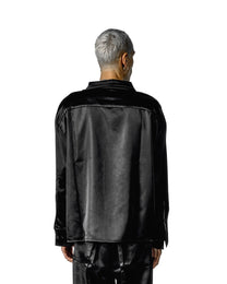 LOOSE SATIN SHIRT